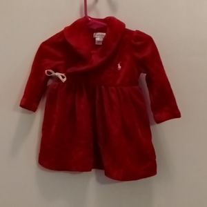 "Ralph Lauren" Red Dress
